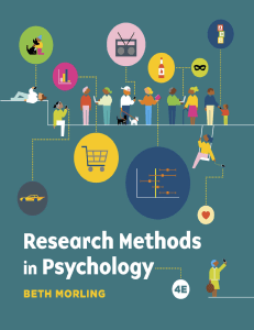 Research Methods in Psychology Textbook