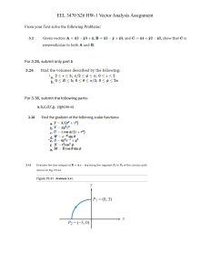 EEL 3470 S26 HW-1 Vector Analysis Assignment