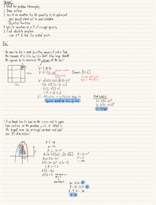 Krok po kroku: Optymalizacja w rachunku r&oacute;żniczkowym