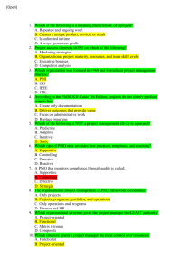 Project Management Practice Exam 50 Qs