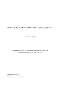 The Rise of K-Pop and Afrobeats: A Cultural Analysis