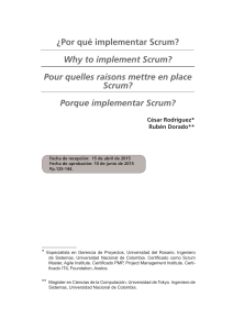 &iquest;Por qu&eacute; implementar Scrum? Un art&iacute;culo de investigaci&oacute;n sobre metodolog&iacute;as &aacute;giles
