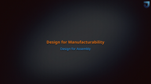 Design for Manufacturability & Assembly (DFA) Guide