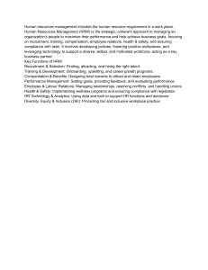 Human Resources Management (HRM) Overview: Key Functions & Definition