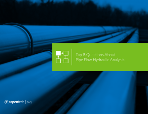 Aspen HYSYS Pipe Flow Hydraulic Analysis FAQ