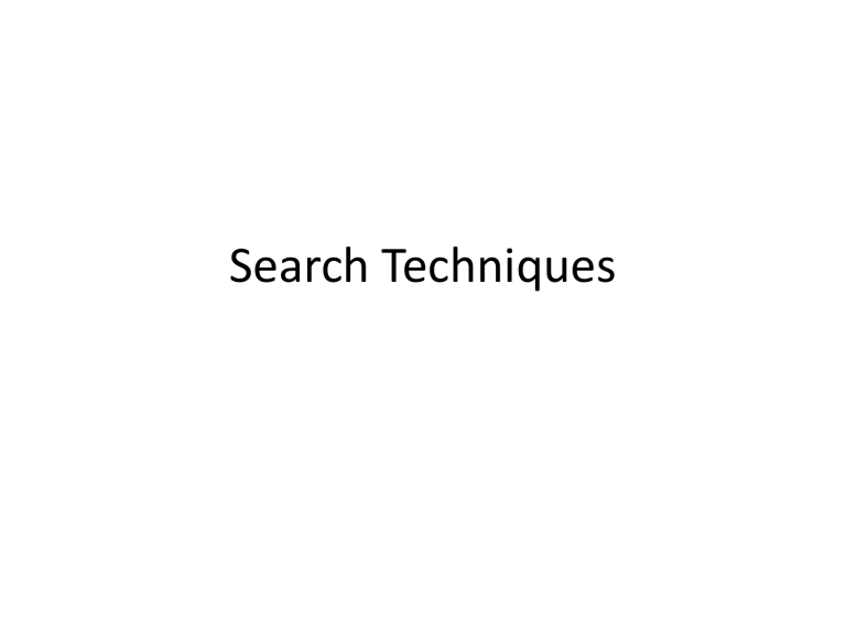 Search Techniques: Best First & A* Algorithm Explained