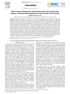 Multi-resonance in Stochastic Resonance Energy Harvesting