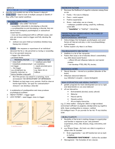Models of Abnormality in Abnormal Psychology