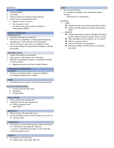 SOCPSYCH: Persuasion Principles & Routes