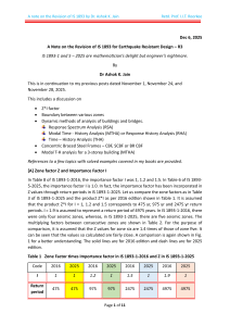 IS 1893-2025 Revision Analysis: Earthquake Resistant Design Changes