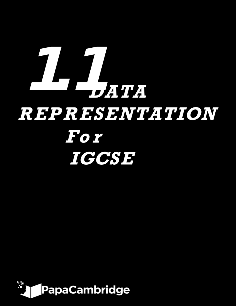 1.1 Data Representation for IGCSE Computer Science