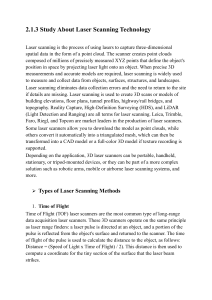 Laser Scanning Technology Guide: Principles, Methods, and Applications