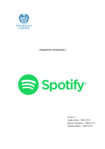 Spotify Case Study: Business Strategy and SWOT Analysis
