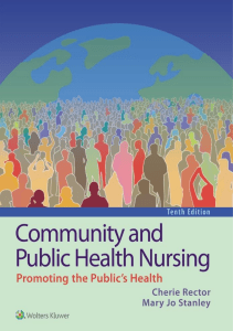 Community and Public Health Nursing: Promoting the Public&rsquo;s Health 10th Ed