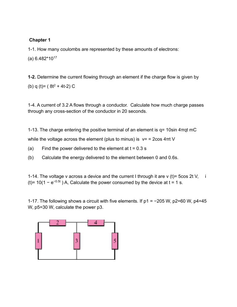 Electrical Engineering Circuit Problems