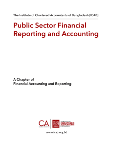 Public Sector Financial Reporting and Accounting Study Material