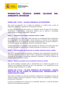 Gu&iacute;a Normas UNE Calidad Ambiental Interior