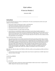 R Exercise Module 1 Economics