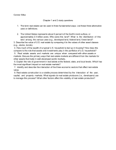 Real Estate Study Questions Ch 1 & 2
