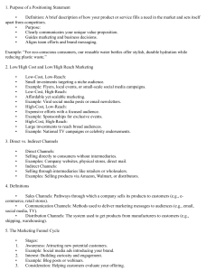 Marketing Fundamentals Textbook