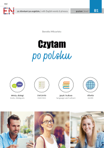 Podręcznik polskiego B1: Czytam po polsku