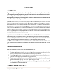 An&aacute;lisis de Sistemas: Fases y Requisitos