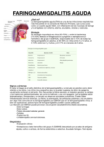 Faringoamigdalitis Aguda: Gu&iacute;a Completa