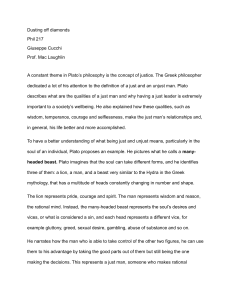 Plato's Justice and the Modern Soul