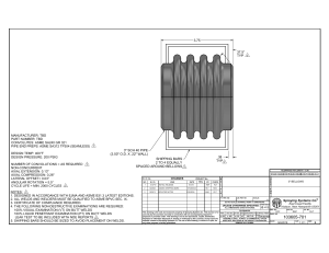 3-Inch Expansion Joint Drawing 103605-701