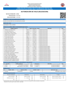 Formulario de Autorizaci&oacute;n de Viaje para Menores Potos&iacute;
