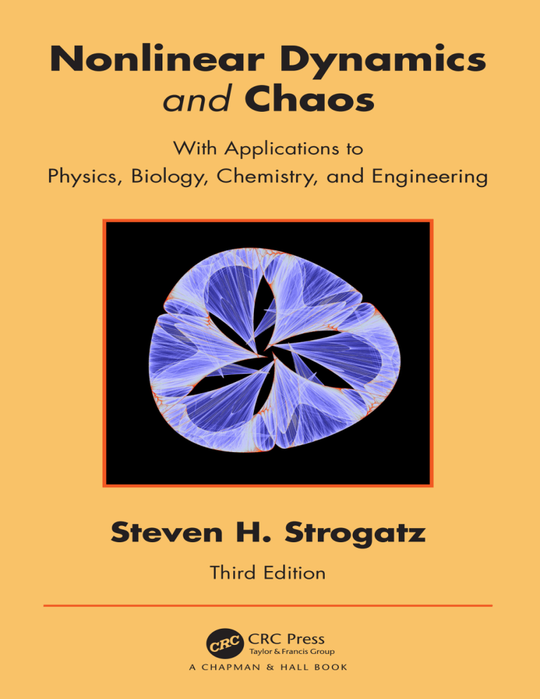Picture of Nonlinear Dynamics and Chaos Strogatz 3rd Edition