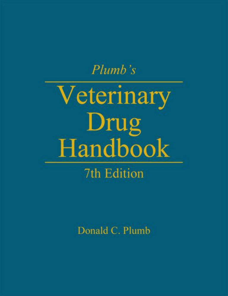 Plumb’s Veterinary Drug Handbook 7th Edition