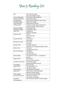 Year 5 Reading List: Recommended Books for 5th Grade