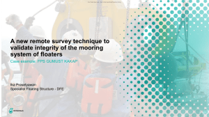 New Remote Survey Technique for Mooring System Integrity