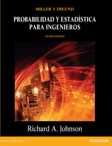 Probabilidad y Estad&iacute;stica para Ingenieros - Miller y Freund