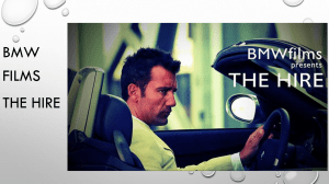 BMW Films The Hire: Marketing Case Study & History