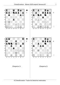 ChessExcelsior Ekspertska Nedelja 1 &Scaron;ahovske Zagonetke