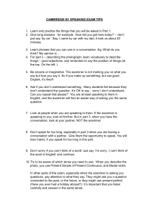 Cambridge B1 Speaking Exam Tips: 10 Key Strategies