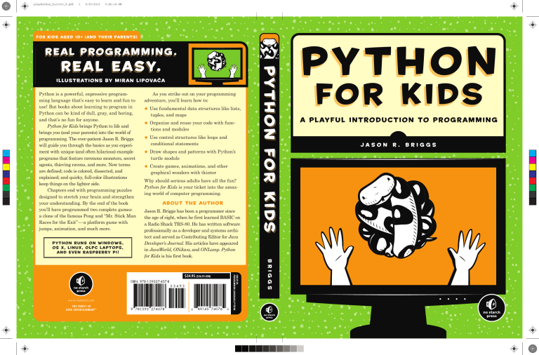 Python for Kids: Programming Guide for Children