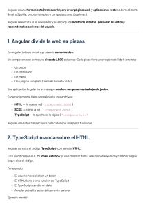 Introducci&oacute;n a Angular: Componentes, TypeScript y Gu&iacute;a SPA