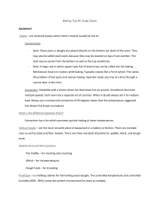 Baking Science Study Guide