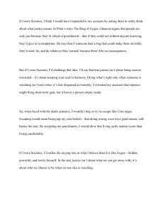 Socrates on Justice & Morality | Philosophy Essay