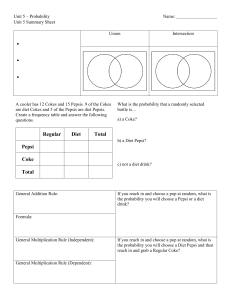 Unit 5 Probability Summary Sheet