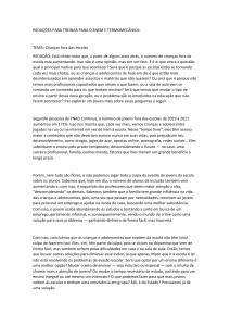 Treinamento de Reda&ccedil;&otilde;es para o ENEM e Termomec&acirc;nica: Crian&ccedil;as Fora da Escola e Educa&ccedil;&atilde;o de Surdos