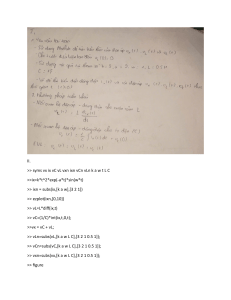 Analiza stanu nieustalonego obwodu RLC w MATLAB