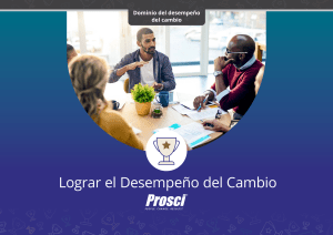 Libro de Ejercicios Prosci Desempe&ntilde;o del Cambio