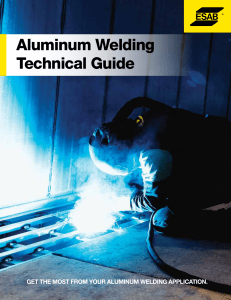 Aluminum Welding Technical Guide by ESAB