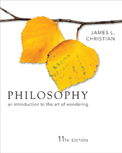 Philosophy: Art of Wondering Textbook