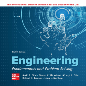 Engineering Fundamentals & Problem Solving Textbook