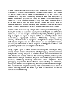 Technical Communication Guide: Presentations, Copyright, and Prototyping